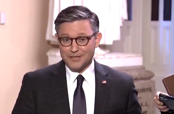 “A man cannot become a woman” – Speaker Johnson