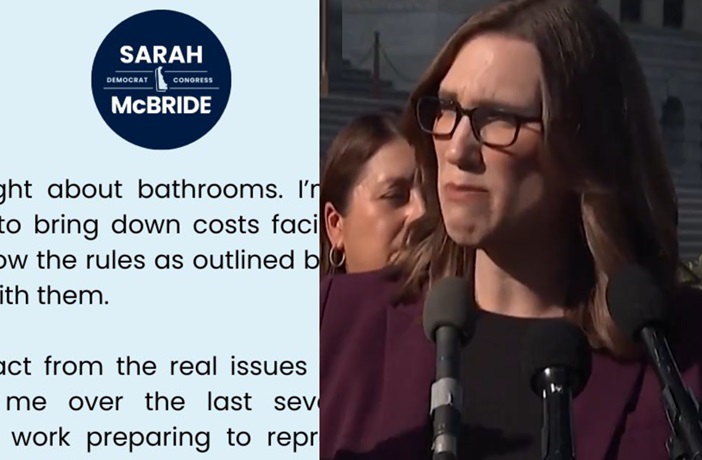 First trans senator responds to bathroom ban