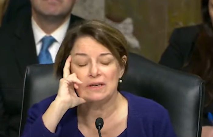 Klobuchar might EAT CROW after statement on Christopher Wray