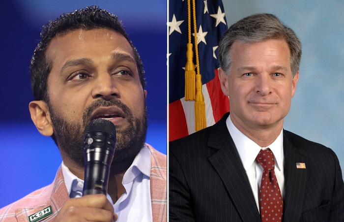 Kash Patel responds to Christopher Wray’s planned resignation