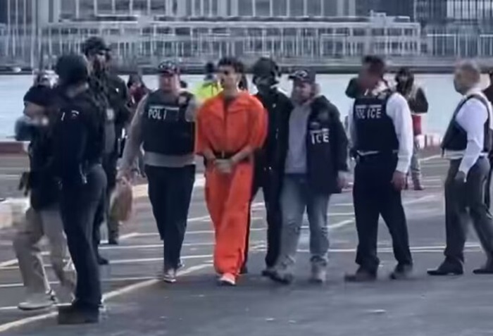 Luigi Mangione arrives in Manhattan with heavy security