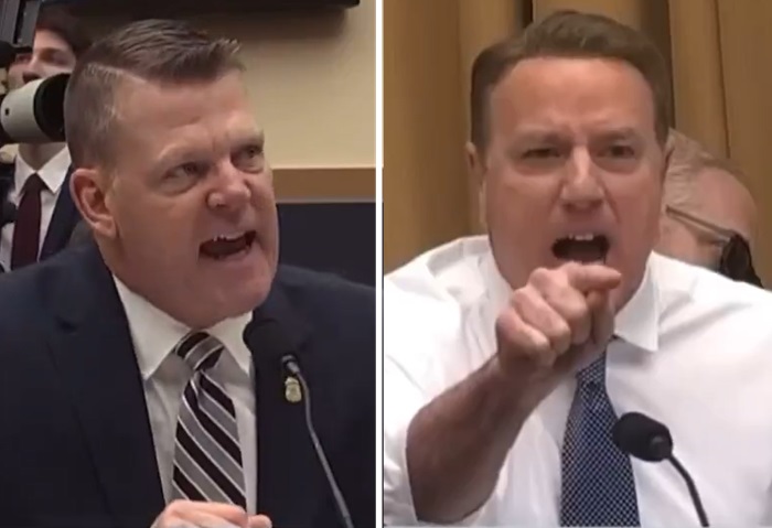 USSS Director Rowe and GOP Rep Fallon get in shouting match