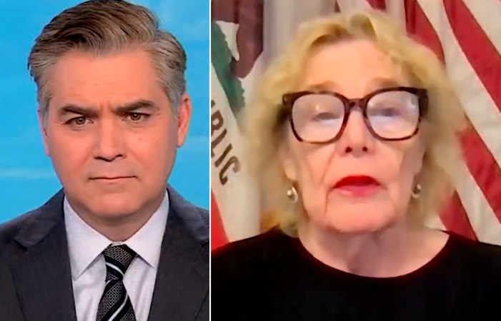 Rep Lofgren accused of FARTING on TV with Jim Acosta